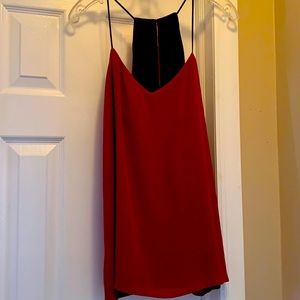 Gently used, EXPRESS Reversible Maroon / Dk Red Tank ❤️